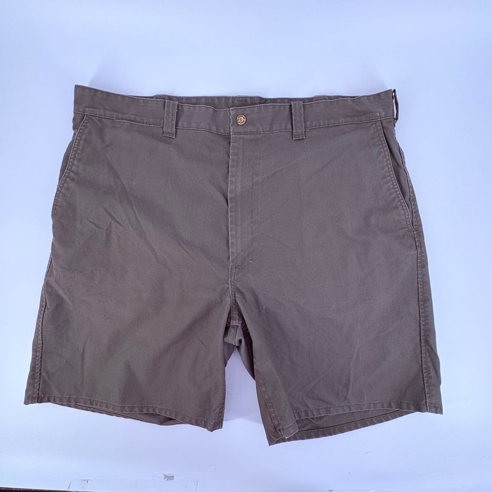 Filson Style 578 Shorts Mens 42 Brown Cotton Canvas Rugged Utility Made in USA